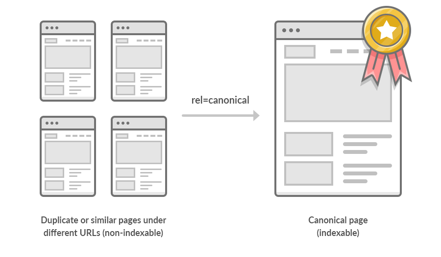 Canonical tags in SEO